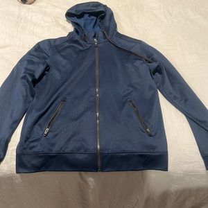 Men’s Navy zip up jacket. Like new!!